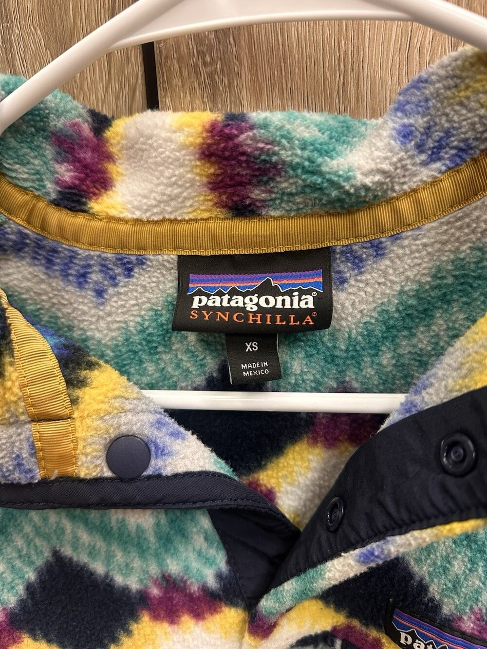 Vintage Women's Patagonia Fleece Pullover XS Fun & Colorful Limited Edition